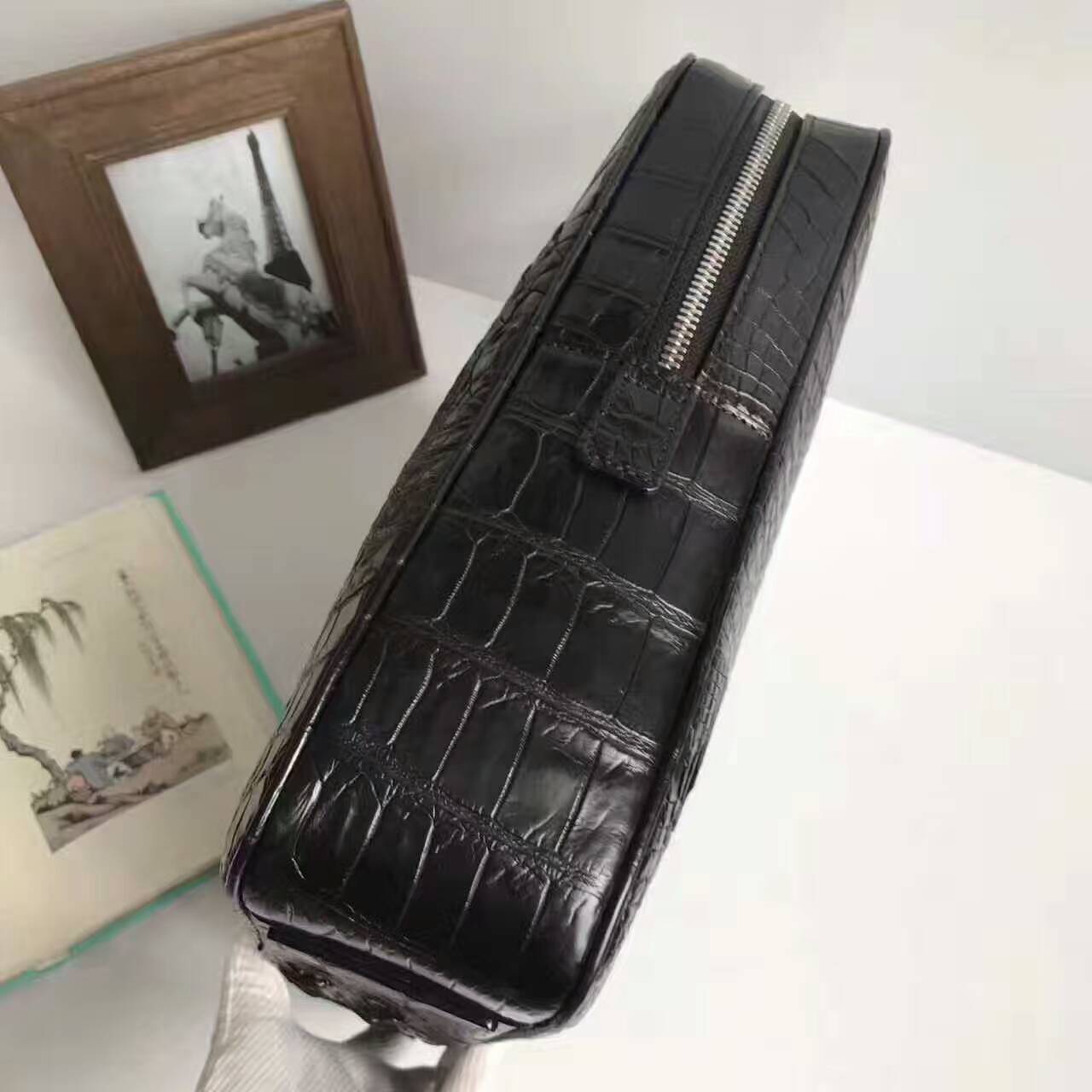 上海鱷魚皮男包DG00工廠批發(fā) 鱷魚皮男包廠家直銷