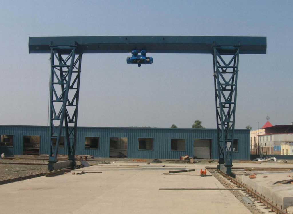 供應(yīng)電動葫蘆門式起重機質(zhì)優(yōu)價廉的龍門吊、葫蘆龍門、單梁龍門。 電動葫蘆單梁門式起重機