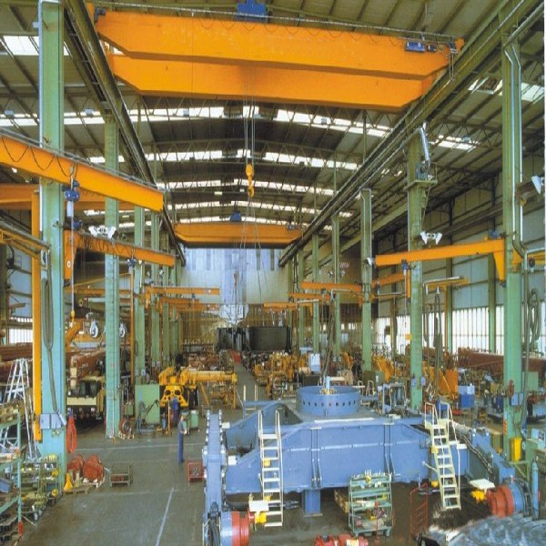 雙梁起重,橋式起重機(jī)、QD起重機(jī),QD型電動(dòng)雙梁橋式起重機(jī)-起重機(jī)廠家 QD型雙梁橋式起重機(jī)