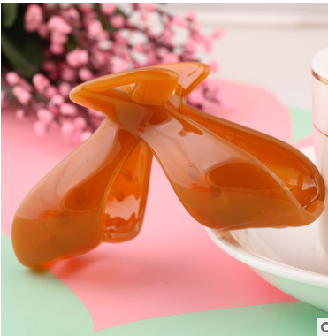 抓夾中大號(hào)百搭果凍色純色蝴蝶夾造飾品供應(yīng)商飾品批發(fā)飾品廠家