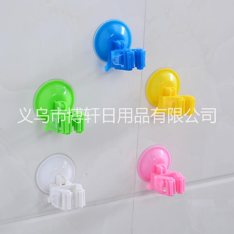 浙江強(qiáng)力無(wú)痕真空吸盤(pán)拖把架廠家直銷(xiāo)拖把掛架掃把架吸盤(pán)拖把掛鉤批發(fā)