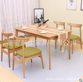 韓式餐椅實木北歐簡約布藝椅子休閑椅橡木靠背椅廠家批發(fā)直銷 天津周邊韓式餐椅實木 天津周邊韓式餐椅實木哪家好