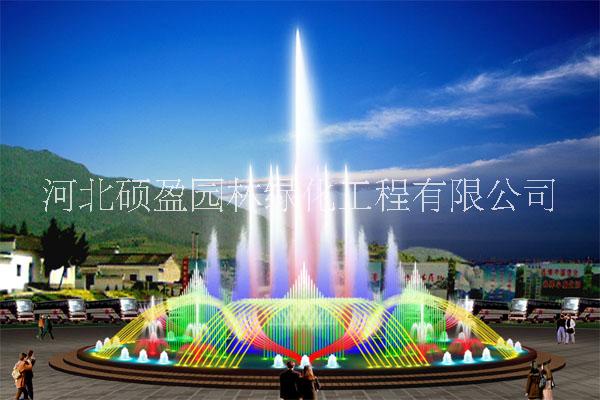音樂噴泉隱形噴泉旱地噴泉一維數(shù)控噴泉激光水幕電影冷霧噴泉