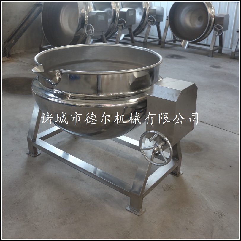 不銹鋼蒸煮夾層鍋 手搖倒料夾層鍋 綠豆黃豆豆制品蒸煮鍋