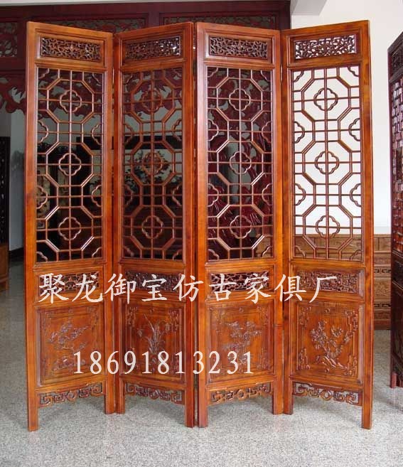 西安古典屏風 家居屏風 仿古屏風
