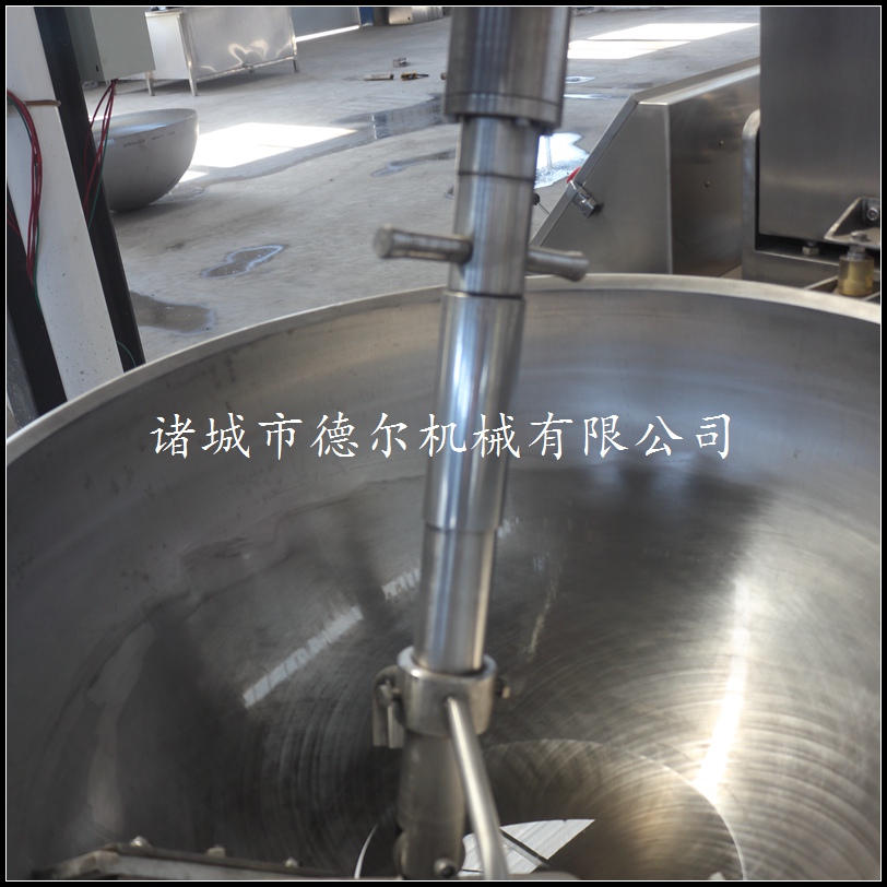 中央廚房炒菜機(jī) 火鍋底料攪拌炒鍋 熬糖化糖電磁智能行星攪拌炒鍋