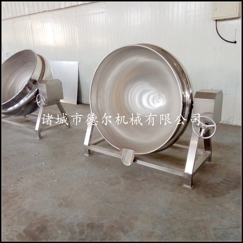 不銹鋼蒸煮夾層鍋 手搖倒料夾層鍋 綠豆黃豆豆制品蒸煮鍋