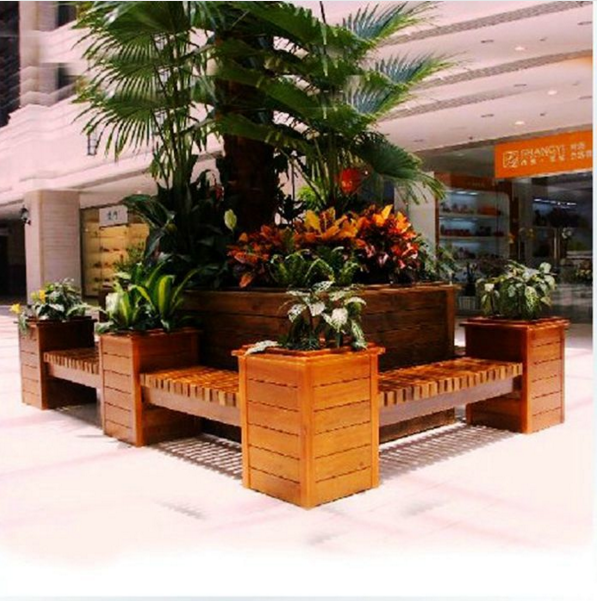 【廠家批發(fā)】定制 *花箱 實木花箱 室外木花箱防腐木 防腐木花箱 防腐木花車