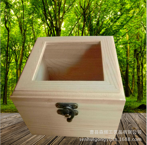 廠家直銷(xiāo)飾品包裝盒木質(zhì)收納盒 木盒包裝盒定做 永生花包裝木盒定做廠家