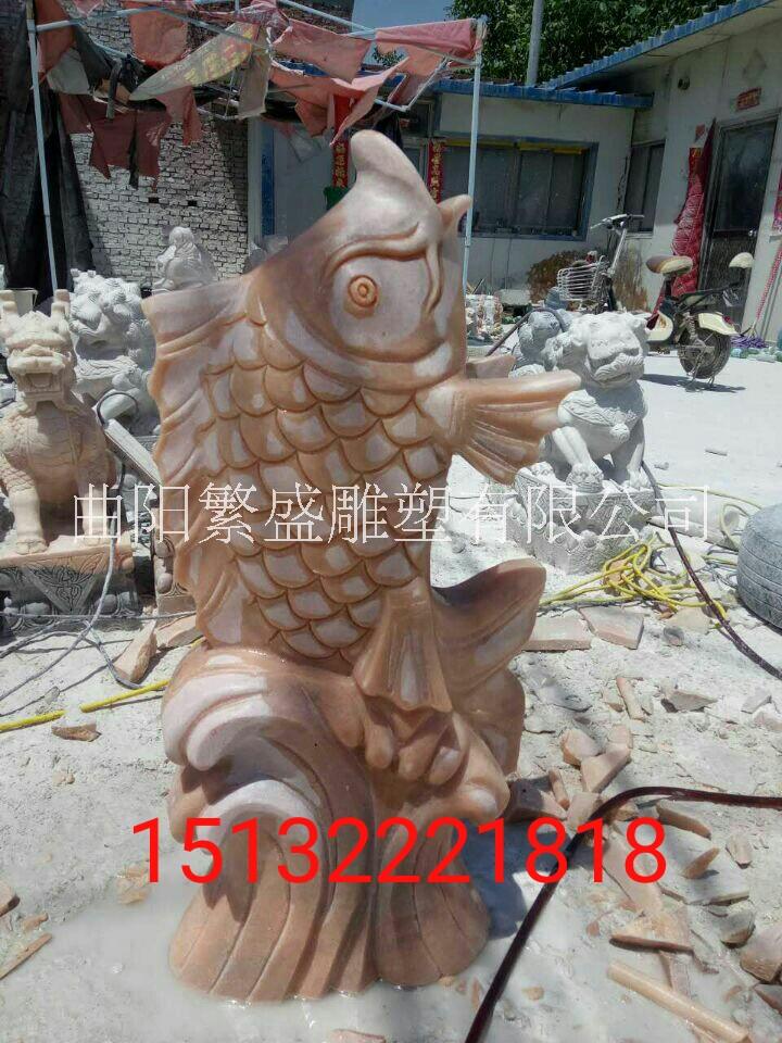 晚霞紅小魚噴泉