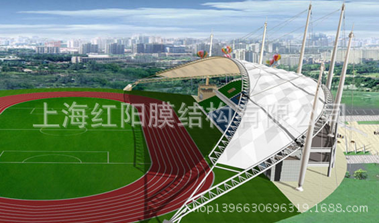 上海大跨度體育館車棚安裝 上海張拉膜景觀棚多少錢 鋼結(jié)構(gòu)車棚設(shè)計(jì)