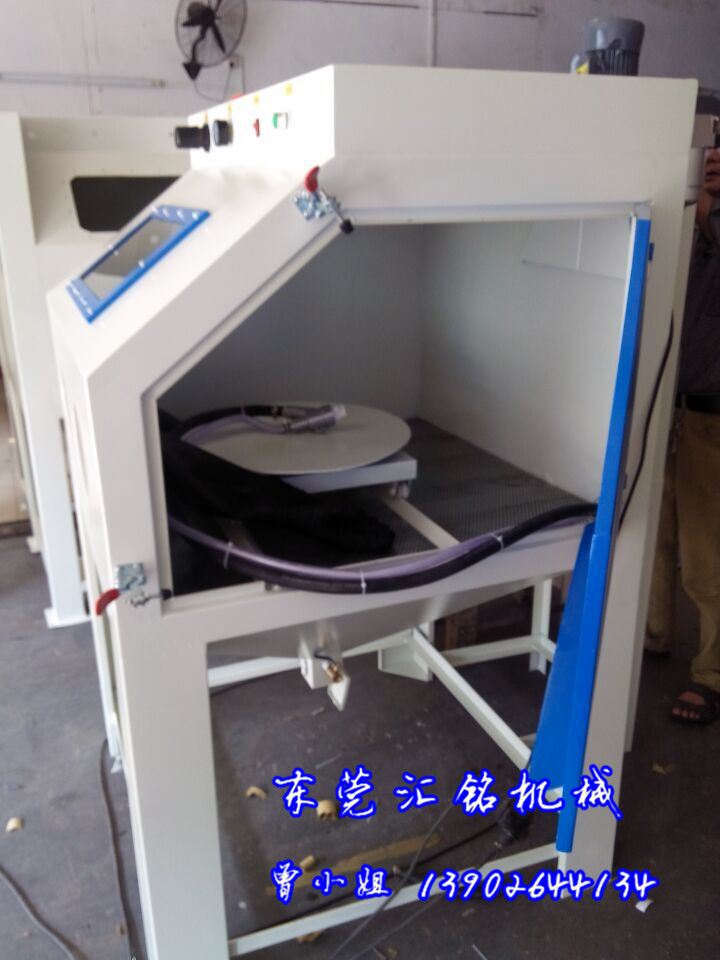 模具*1010型推車轉(zhuǎn)盤噴砂機 可按要求訂做