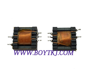 共模濾波器UU9.8-30MH電感器 臥式立式共模磁環(huán)電感