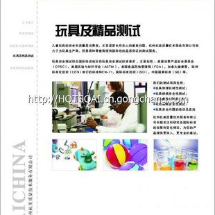 玩具測試質(zhì)檢報告