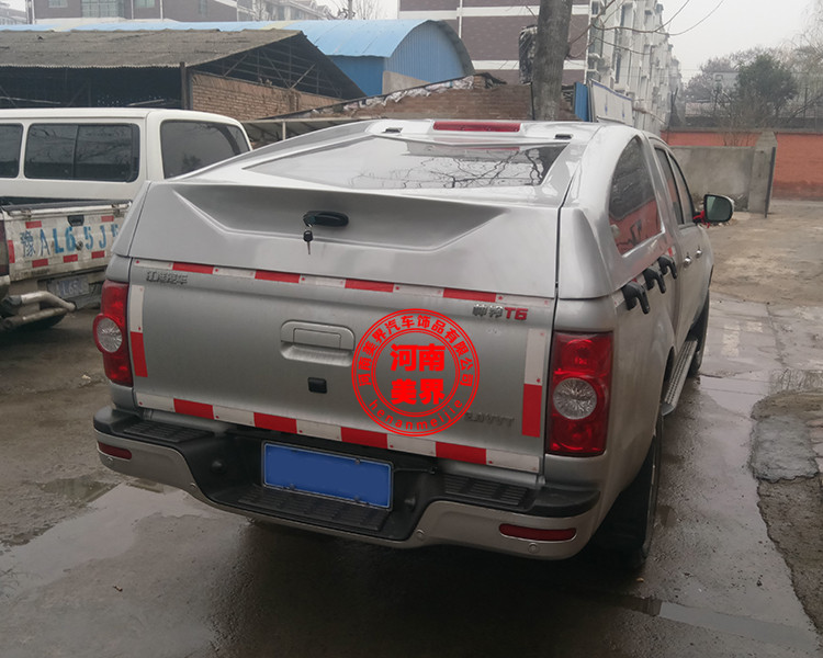 江淮帥鈴T6加長版改裝后蓋/斜蓋/玻璃鋼材質(zhì)后箱蓋