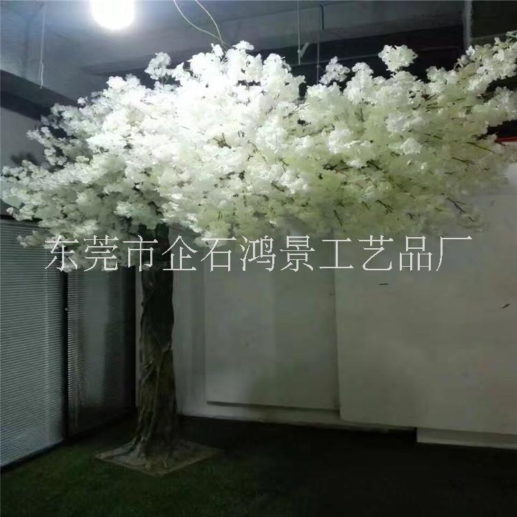仿真櫻花樹拱門人造白色櫻花樹婚慶