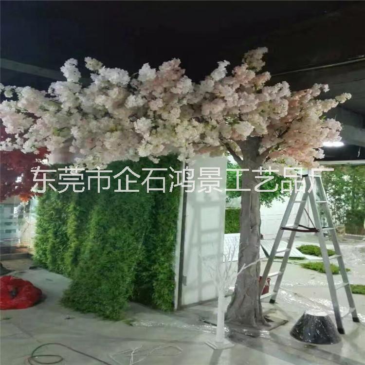 仿真櫻花樹拱門人造白色櫻花樹婚慶
