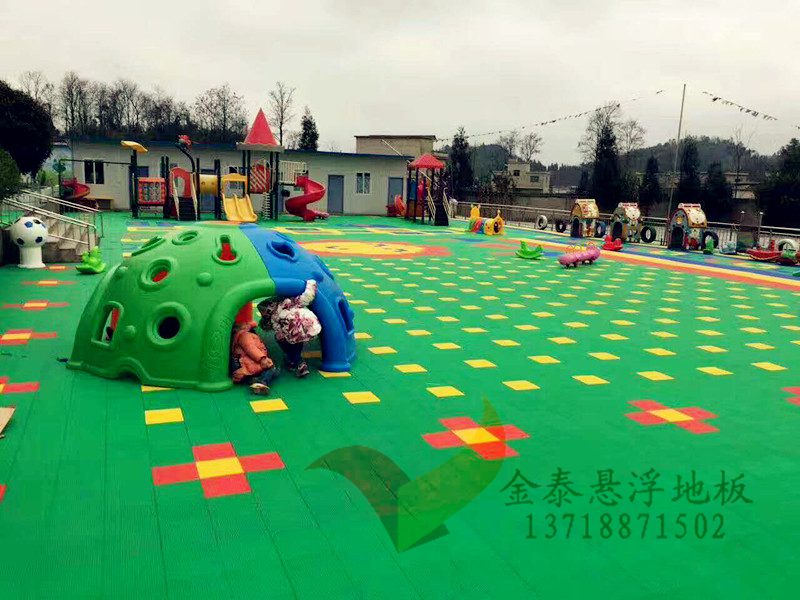 廠家直銷太原幼兒園室外地板