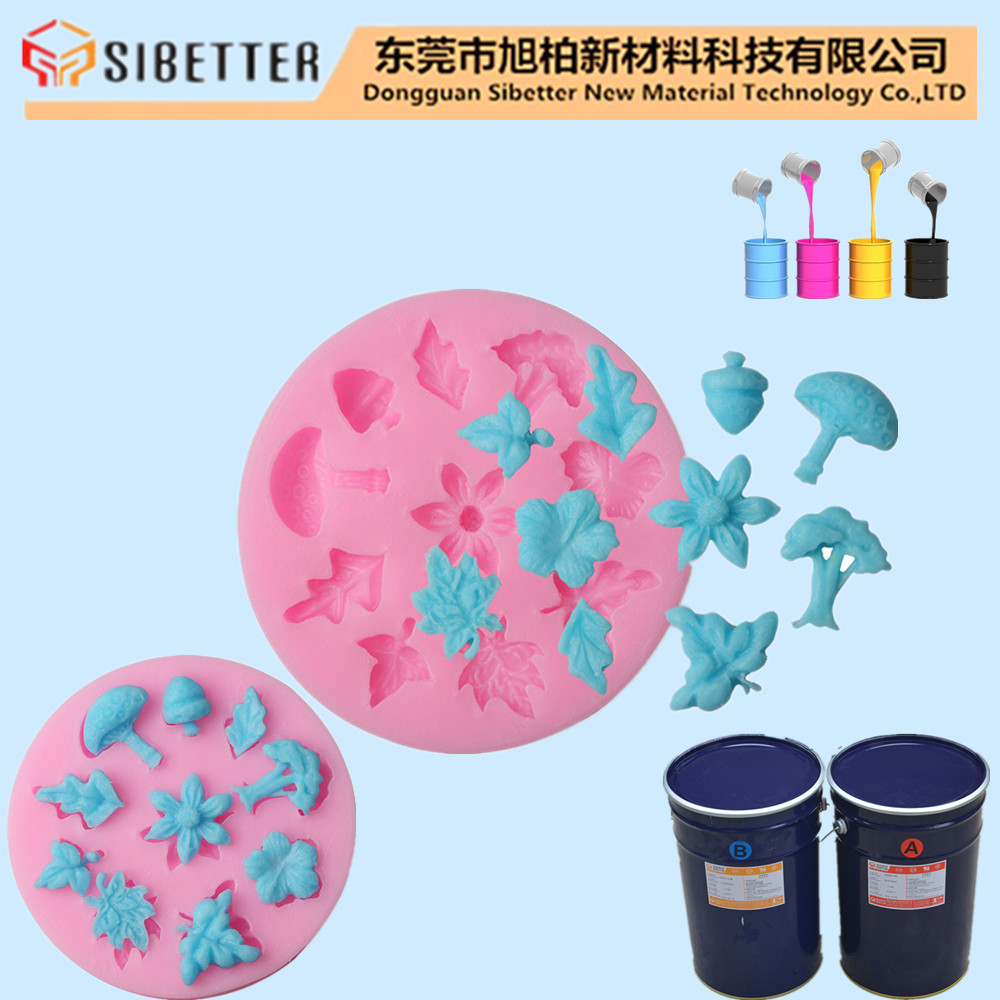 易灌模食品糖藝模具硅膠  環(huán)保食品模具硅膠