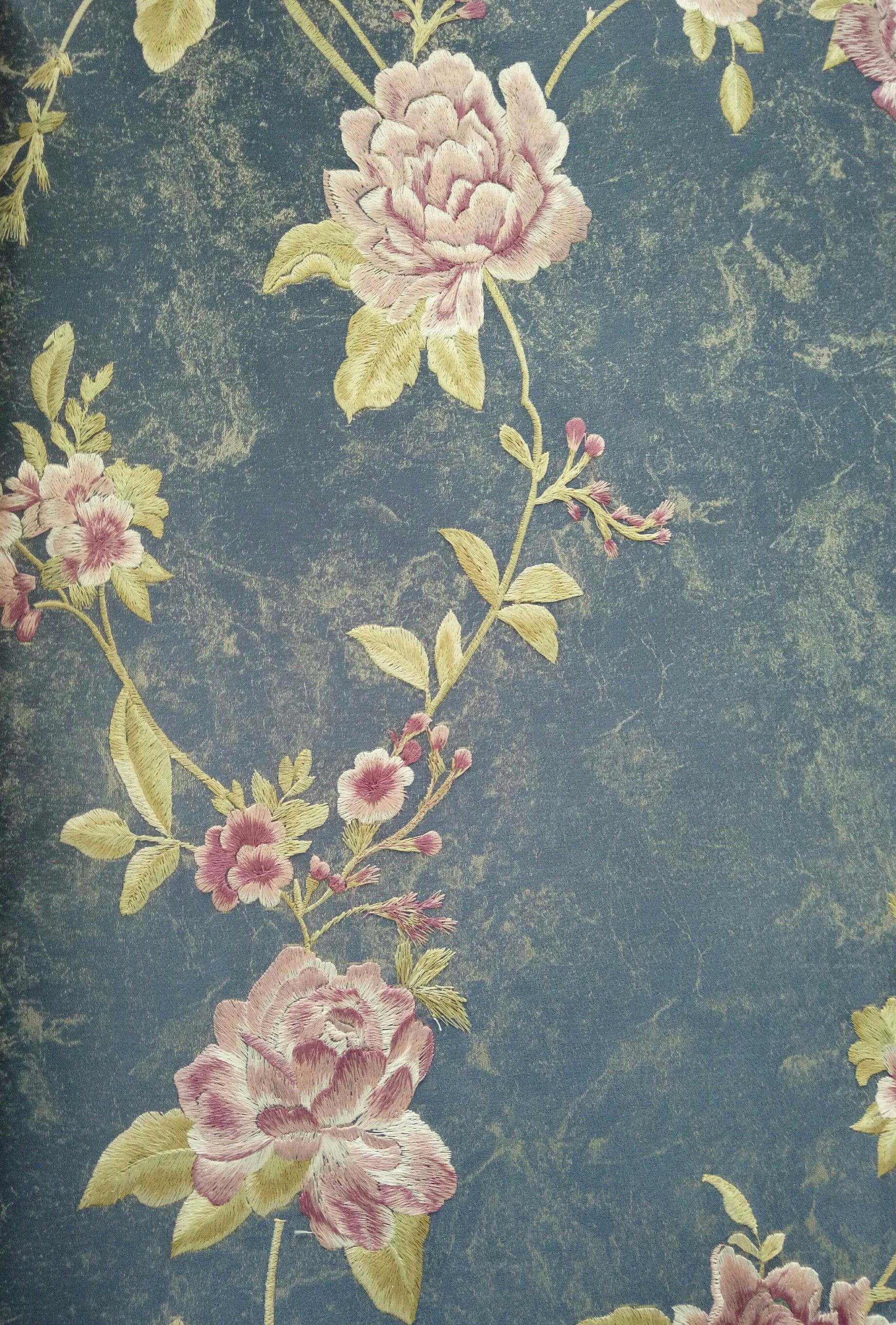 御庭秀藝經(jīng)典中式刺繡墻布背景裝飾畫