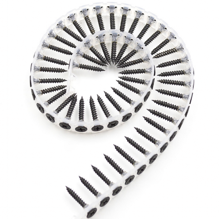 鏈帶干壁釘廠家直銷粗牙細(xì)牙干壁螺絲釘高強(qiáng)磷化3.5*25四川生產(chǎn)廠家