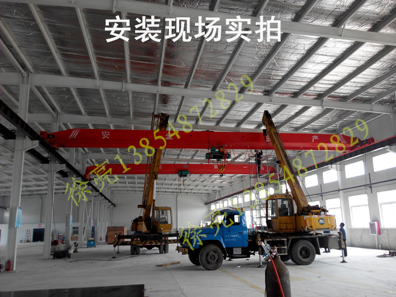 廠家直銷電動單梁起重機3噸橋式行車出口5噸單梁行吊