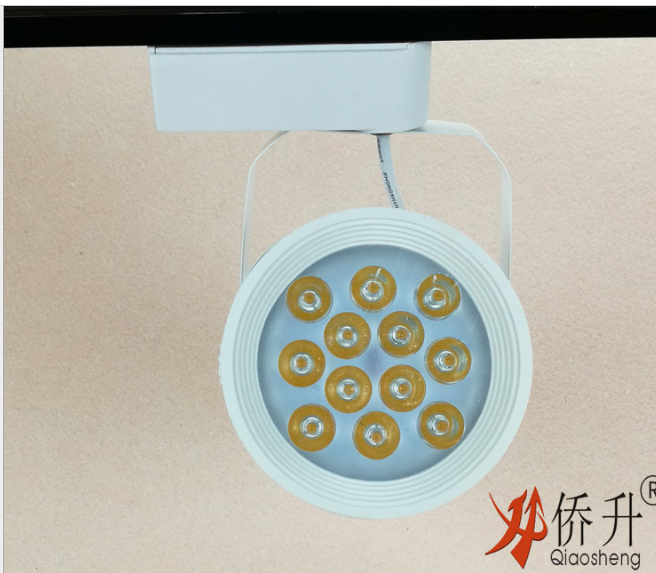 LED軌道燈 12W 服裝店射燈展廳商場(chǎng)專賣店COB導(dǎo)軌燈裝修用燈