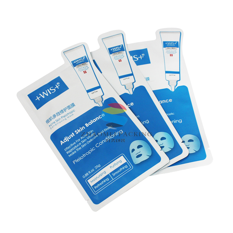 三邊封面膜袋 異型面膜袋