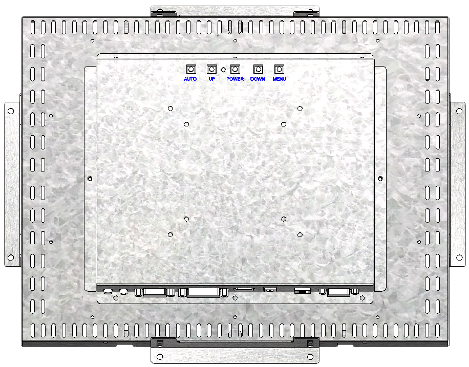 17寸工業(yè)級(jí)嵌入式紅外觸摸顯示器