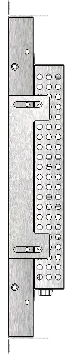 17寸工業(yè)級(jí)嵌入式聲波觸摸顯示器