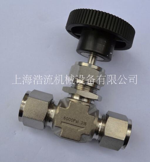 上海浩流銷  不銹鋼壓力表針閥內(nèi)外螺紋連接手動針閥 卡套針閥 品質(zhì)保證