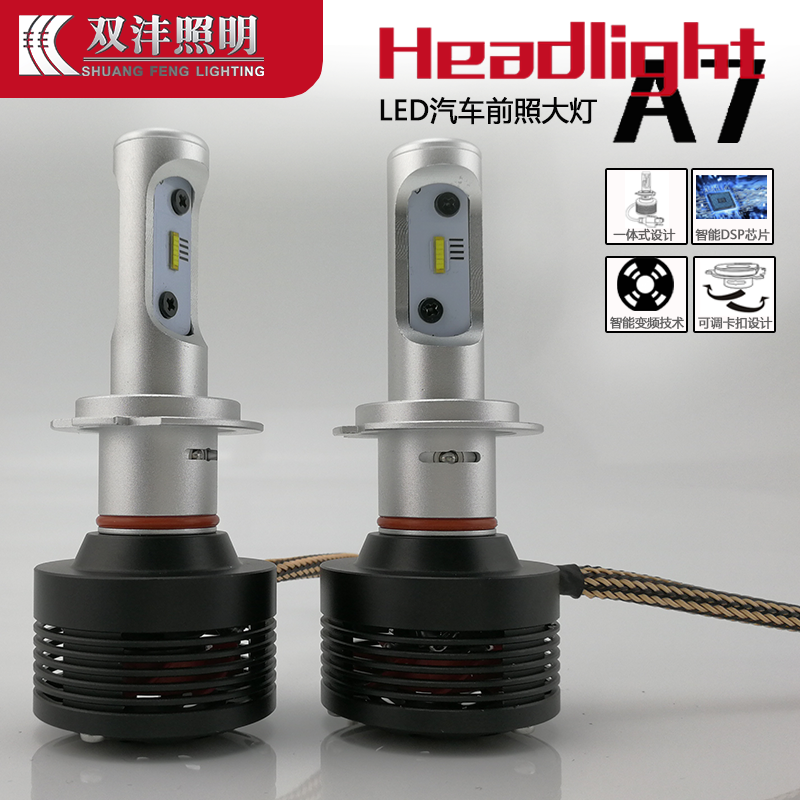 LED汽車大燈 36W 飛利浦ZES燈珠 H1/H7