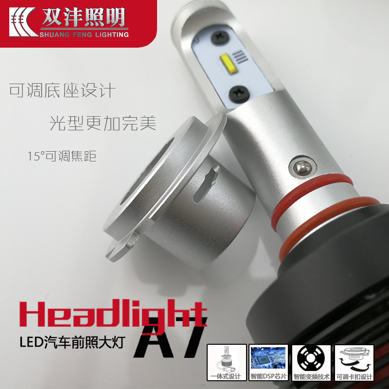 LED汽車大燈 36W 飛利浦ZES燈珠 H1/H7