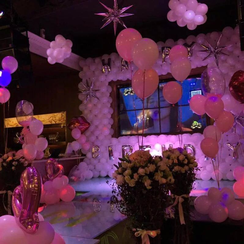 南充生日派對|求婚表白氣球布置
