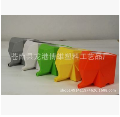 小象瀝水器 大象廚衛(wèi)收納盒 餐具收納杯 牙刷架 創(chuàng)意家居日用