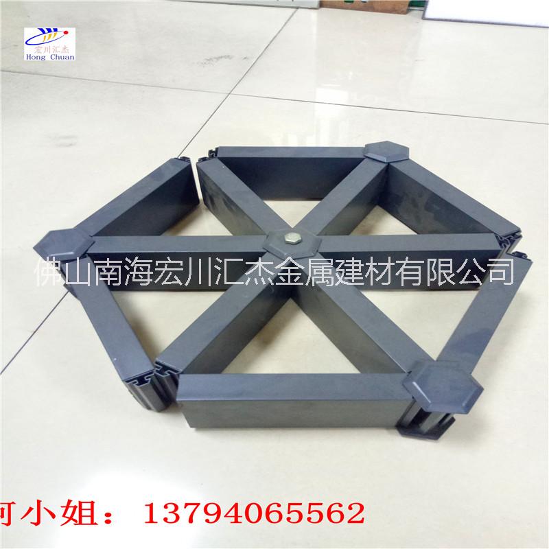 鋁格柵天花 鋁格柵集成吊頂 室內(nèi)鋁格柵天花