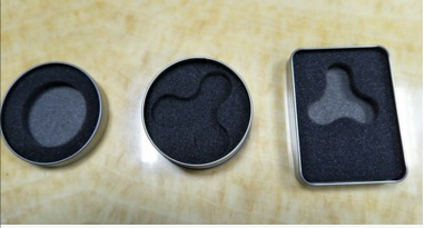 東莞鐵罐盒海綿定制加工 罐盒海綿內(nèi)襯包裝廠 東莞鐵罐盒泡綿廠家
