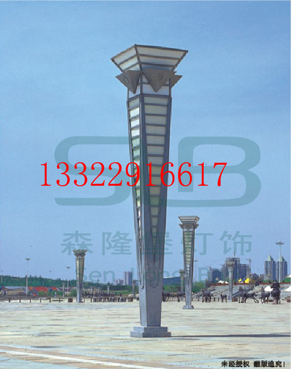 【景觀燈圖紙_景觀燈效果圖】景觀燈仿云石燈罩不銹鋼戶外燈