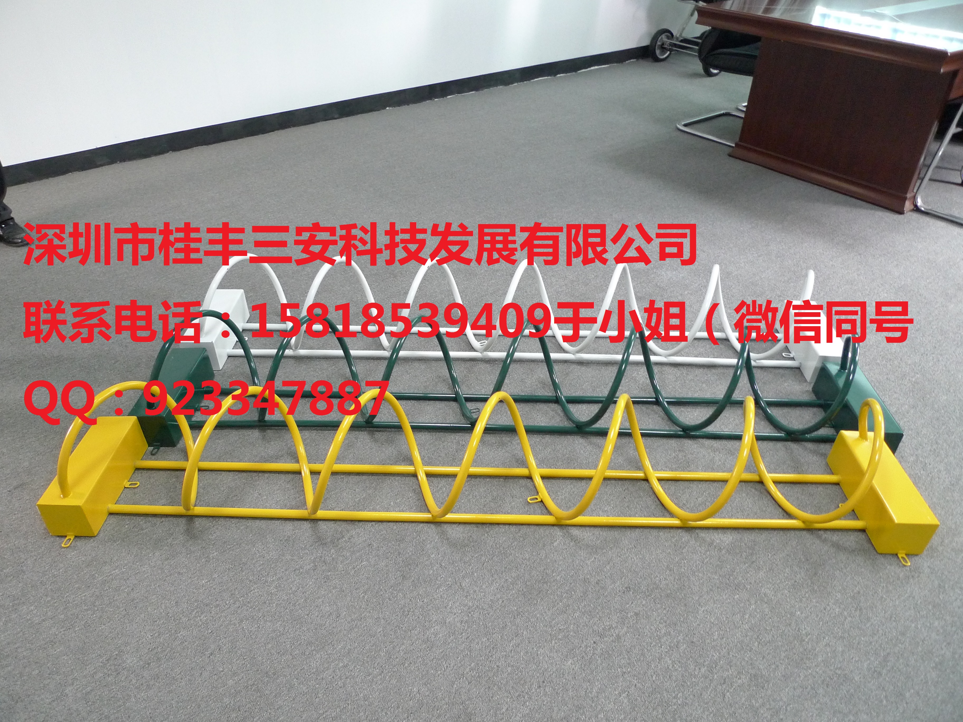 碳素鋼螺旋式自行車停放架