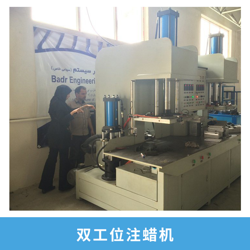 中溫模料成型設(shè)備雙工位注蠟機高精度小型蠟件免缸注蠟機