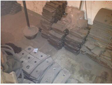 振信葉輪邊護板90型 制砂機耐磨件 制砂機配件價格 拋料頭