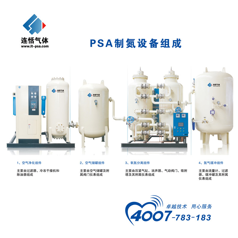 連恬氣體制氮機(jī)廠家 可定制10-3000立方 PSA制氮設(shè)備報(bào)價(jià) 工業(yè)PSA制氮設(shè)備