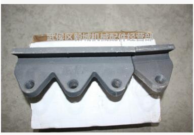 黎明重工廠家批發(fā)1145合金拋料頭 刀頭 制砂機(jī)配件高耐磨拋料頭  1145合金拋料頭