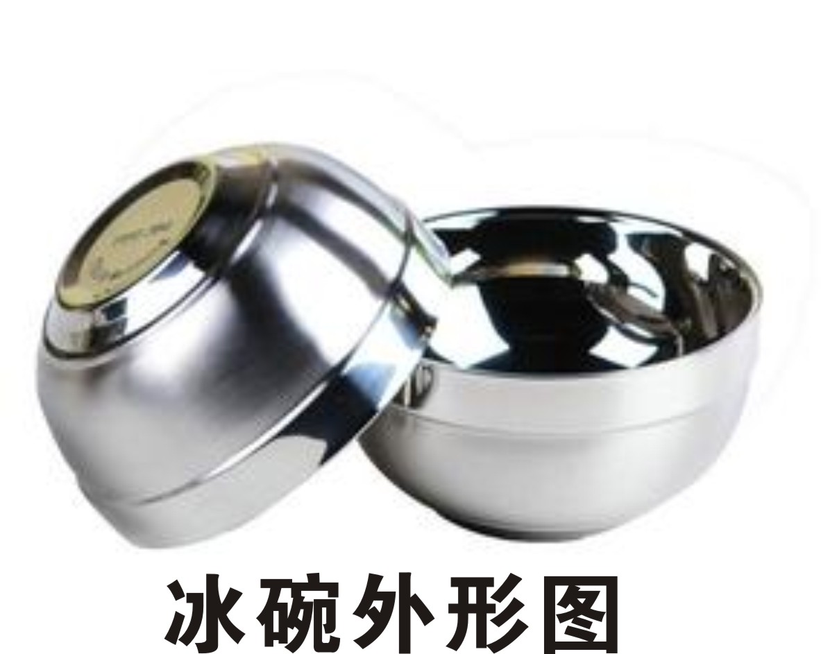 新型 武漢熱干面涼面冰碗