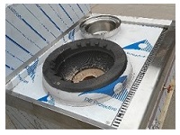 供應醇基燃料單眼鐵膛灶，*燃料單眼灶廠家直銷*