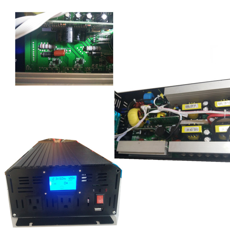 廠家直銷*純正波逆變器LCD顯示2000W逆變器大功率逆變器