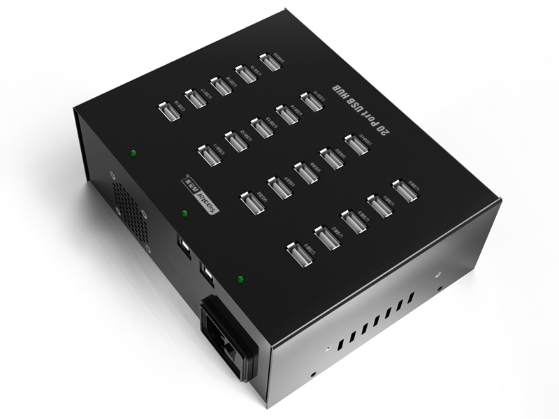 西普萊A-210 USB分線器HUB集線器手機批量刷機復制拷貝充電