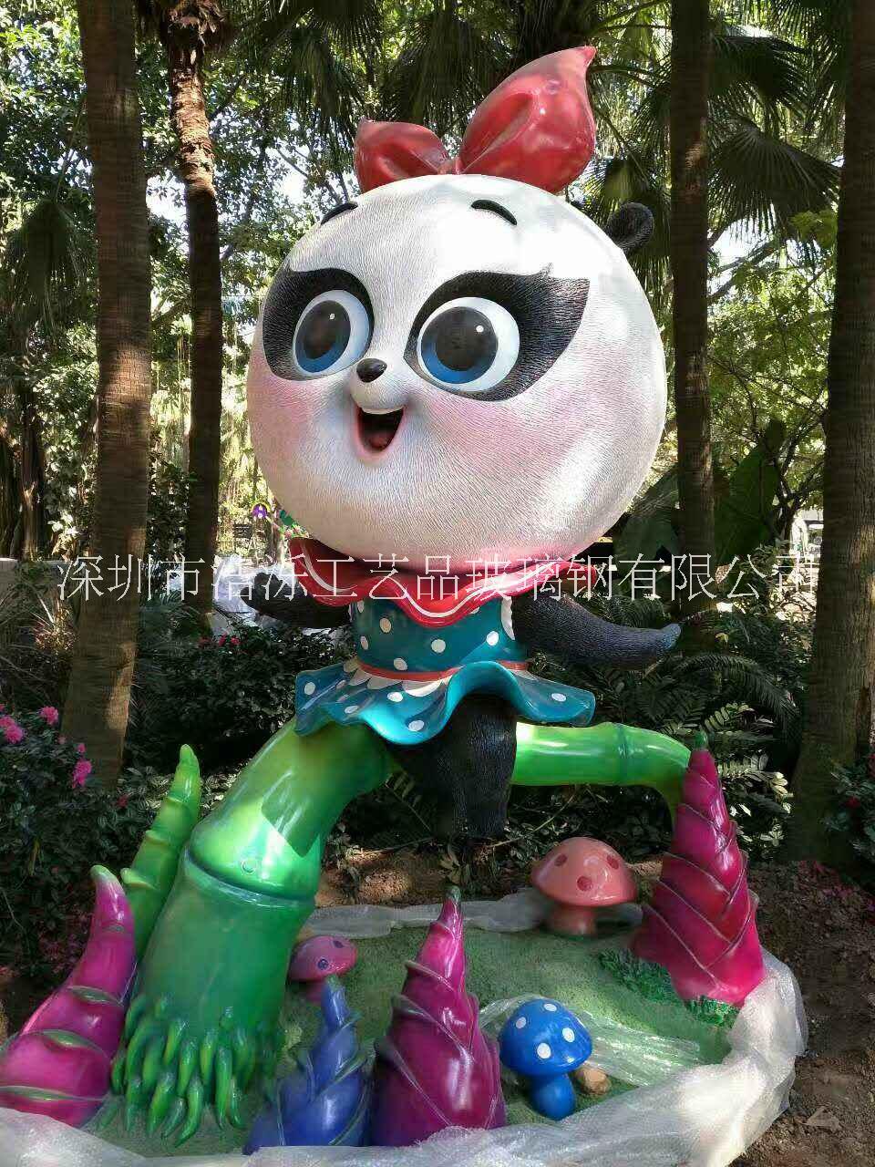 現(xiàn)代彩色卡通動漫雕塑、仿真彩繪玻璃鋼卡通雕塑擺件定制