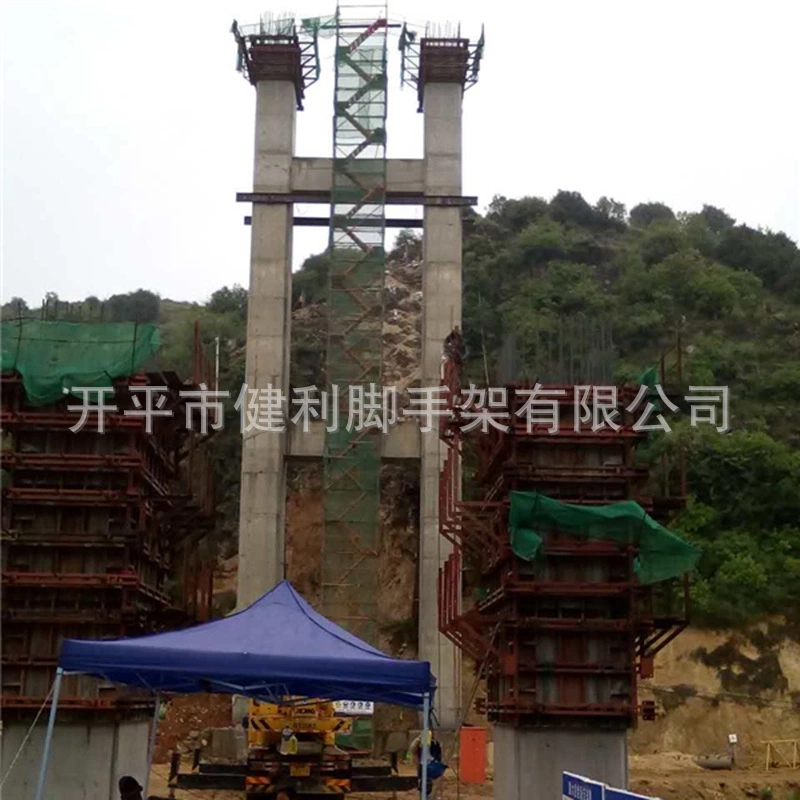 專業(yè)供應 橋梁施工腳手架建筑 工程爬梯 橋梁安全通道
