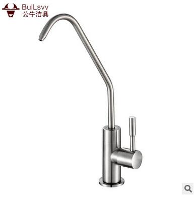 廠家直銷不銹鋼凈水器水龍頭 家用無鉛直飲水龍頭單冷 通用配件